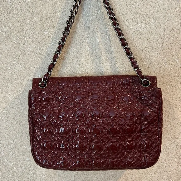 Chanel Quilted Burgundy Jumbo  Bag - Picture 8 of 10